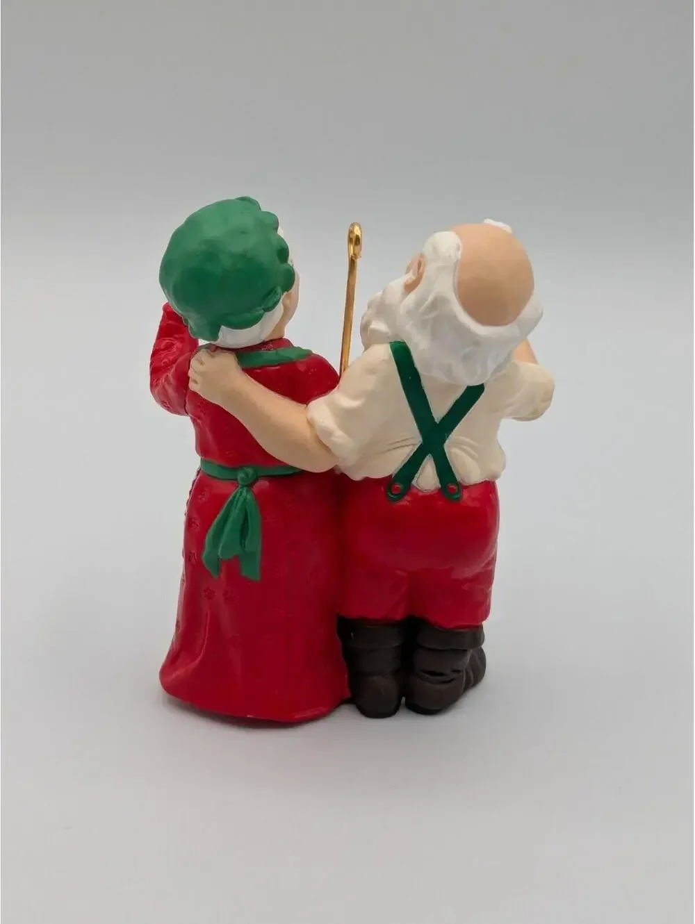 Hallmark Keepsake Popcorn Party Mr. and Mrs. Claus 1990, 5th in the Series